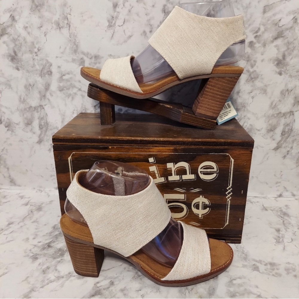 Tom’s majorca heels NWT